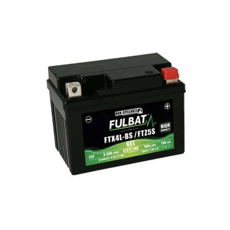 Batterie FTX7A-BS GEL pour SYM 50cc CROX 50 E5 4T 50 4T (2021-2022)