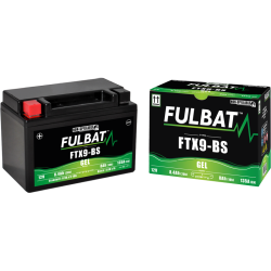 Batterie FTX9-BS GEL pour SYM 125cc GTS 125EVO  (2009-2010)