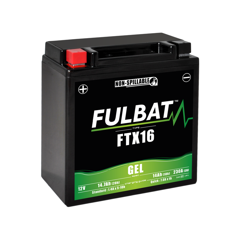 Batterie FTX16 GEL pour TRIUMPH 800cc TIGER 800 (2011-2014)