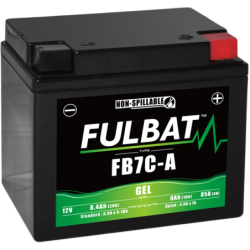 Batterie FB7C-A GEL pour YAMAHA 200cc TW 200  (1989-1994)