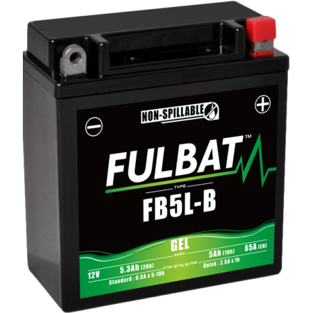 Batterie FB5L-B GEL pour YAMAHA 500cc XT 500E  (1990-1996)