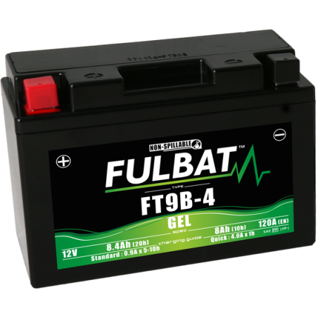 Batterie FT9B-4 GEL pour YAMAHA 600cc TT 600RE  (2002-2004)