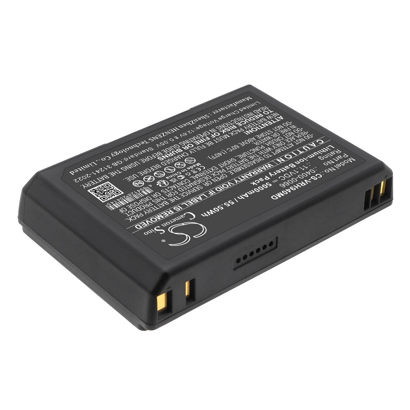 Batterie pour Verathon 9400 Bladderscan (5000 mAh/55.5 Wh, 11.1 V)