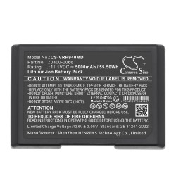 Batterie pour Verathon 9400 Bladderscan (5000 mAh/55.5 Wh, 11.1 V)