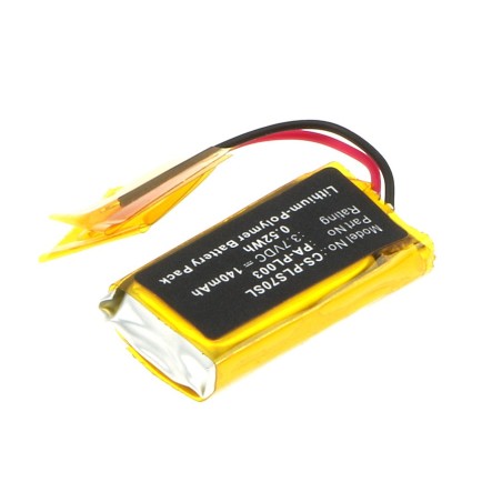 Batterie pour Plantronics Savi 730 (140 mAh/0.52 Wh, 3.7 V)