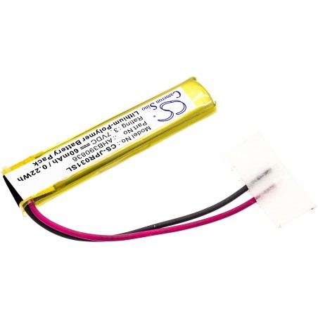 Batterie pour Jabra HS-11 (60 mAh/0.22 Wh, 3.7 V)