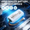 Batterie pour Kosnic BAT20LFP2 (2000 mAh/12.8 Wh, 6.4 V)