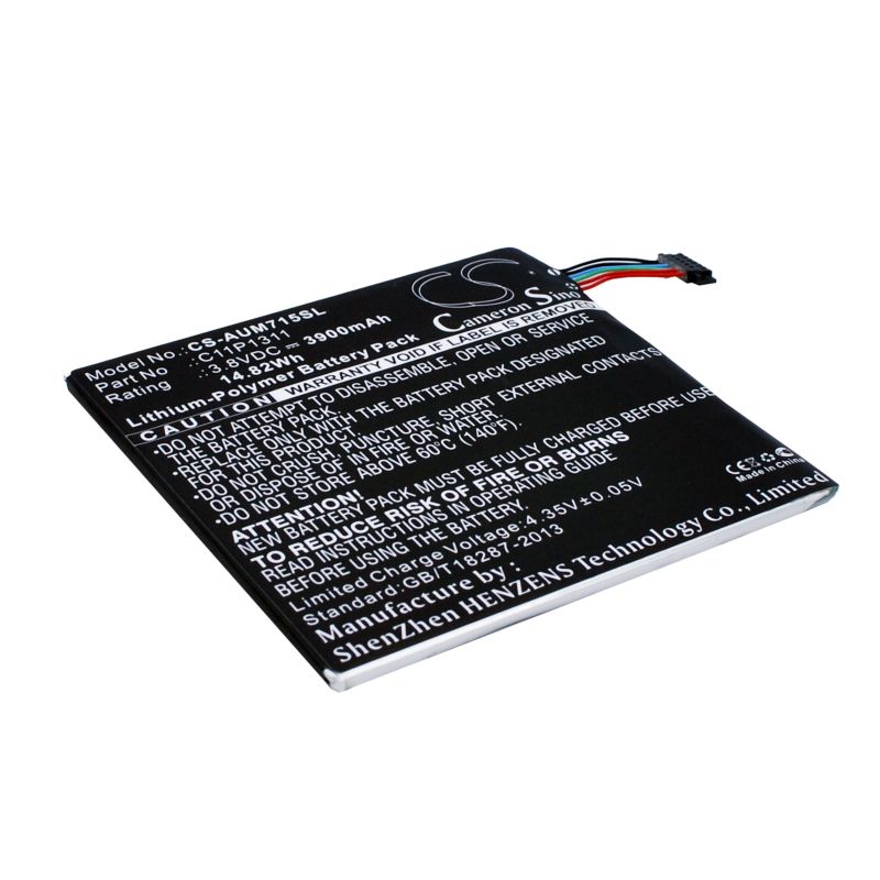 Batterie pour Asus 0B200-00710000 (3900 mAh/14.82 Wh, 3.8 V)