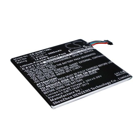 Batterie pour Asus K00S (3900 mAh/14.82 Wh, 3.8 V)