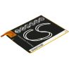 Batterie pour Samsung Galaxy Tab E Nook Edition 9.6 (5000 mAh/19 Wh, 3.8 V)
