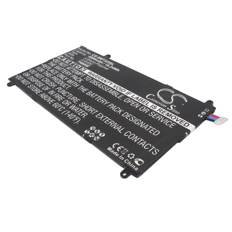 Batterie pour Samsung SM-T321 (4800 mAh/18.24 Wh, 3.8 V)