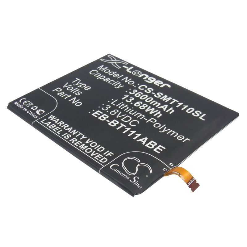 Batterie pour Samsung EB-BT115ABC (3600 mAh/13.68 Wh, 3.8 V)