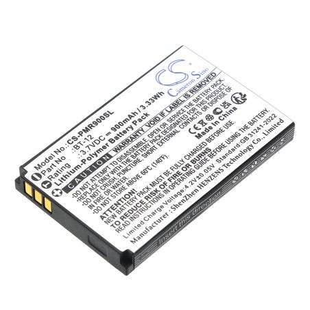 Batterie pour Pliant MicroCom XR (900 mAh/3.33 Wh, 3.7 V)