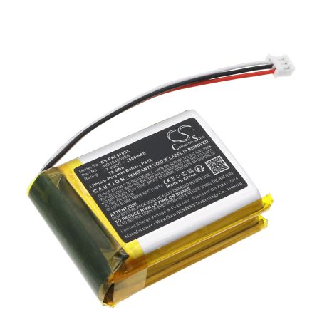 Batterie pour Philips HD104050E6 (2500 mAh/18.5 Wh, 7.4 V)