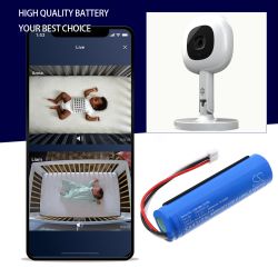 Batterie pour Nanit L101 (2600 mAh/9.62 Wh, 3.7 V)