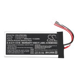 Batterie pour LG EAC63558705 (3900 mAh/14.82 Wh, 3.8 V)