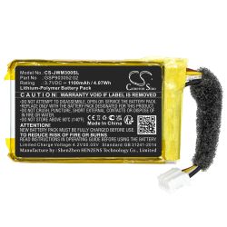 Batterie pour JBL Wind 3S (1100 mAh/4.07 Wh, 3.7 V)