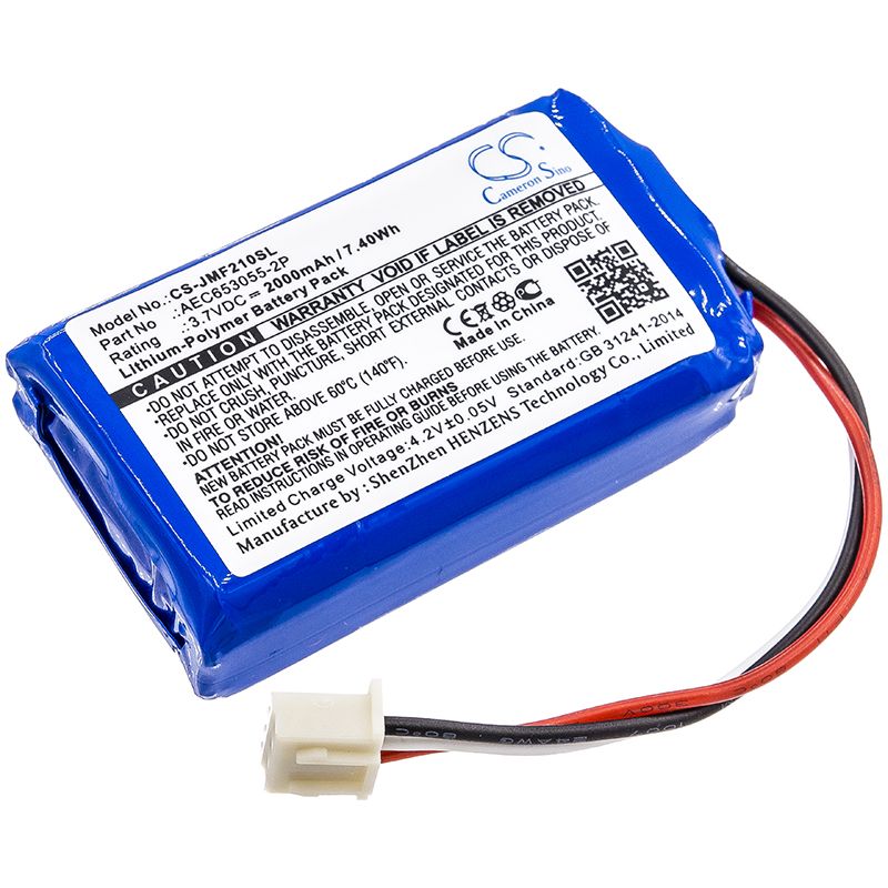 Batterie pour JBL Flip II (2013) (2000 mAh/7.4 Wh, 3.7 V)