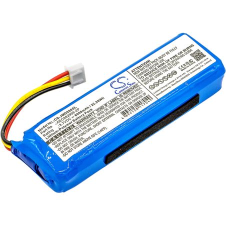 Batterie pour JBL Charge (6000 mAh/22.2 Wh, 3.7 V)