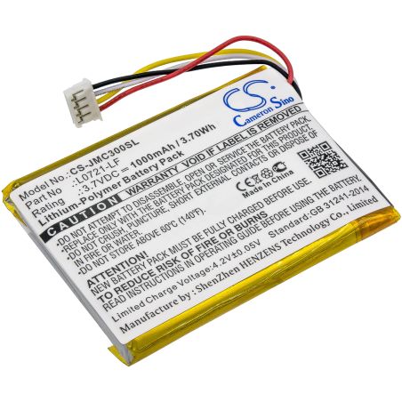 Batterie pour JBL Clip 3 (1000 mAh/3.7 Wh, 3.7 V)