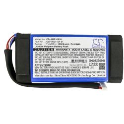 Batterie pour JBL JEM3318 (10000 mAh/74 Wh, 7.4 V)