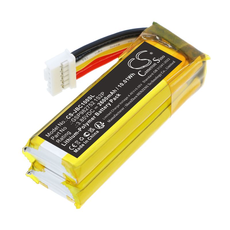 Batterie pour JBL Grip (2600 mAh/10.01 Wh, 3.85 V)