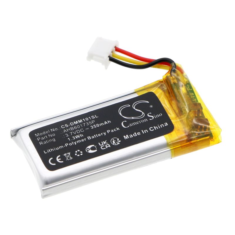 Batterie pour Divoom AHB601735P (350 mAh/1.3 Wh, 3.7 V)