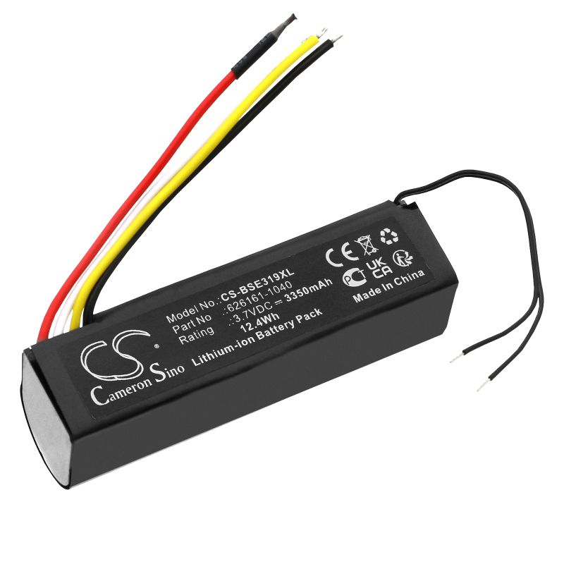 Batterie pour Bose 08319 (3350 mAh/12.4 Wh, 3.7 V)