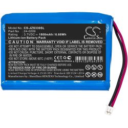 Batterie pour Jandy 24-0209 (1800 mAh/6.66 Wh, 3.7 V)
