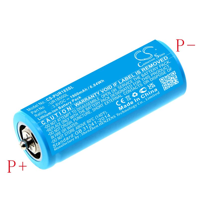 Batterie pour Braun 5-531 (1900 mAh/6.84 Wh, 3.6 V)