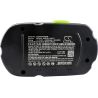 Batterie pour Kawasaki 690071 (2000 mAh/38.4 Wh, 19.2 V)