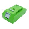 Batterie pour GreenWorks 29322 (2000 mAh/48 Wh, 24 V)