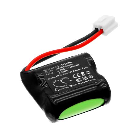 Batterie pour JTech Serverpass PAGER (230 mAh/0.55 Wh, 2.4 V)