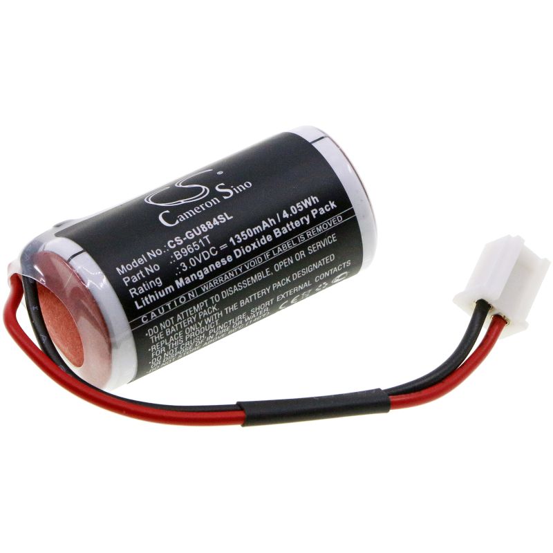 Batterie pour GE 1C1610AAC150 (1350 mAh/4.05 Wh, 3 V)