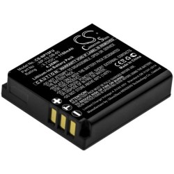 Batterie pour Panasonic Lumix DMC-FX8BS (1150 mAh/4.26 Wh, 3.7 V)