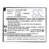 Batterie pour Kodak WPZ2 (700 mAh/2.59 Wh, 3.7 V)