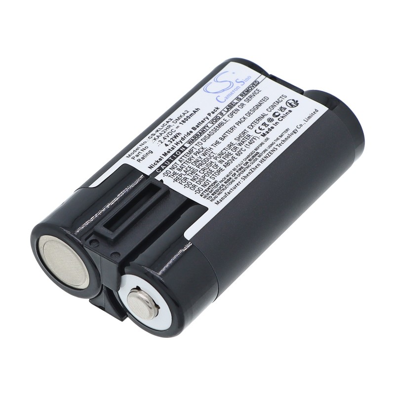 Batterie pour Kodak EasyShare CD33 (1800 mAh/4.32 Wh, 2.4 V)