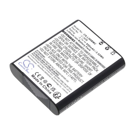 Batterie pour Olympus TG-5 (950 mAh/3.52 Wh, 3.7 V)