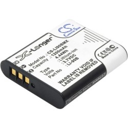 Batterie pour Olympus OM SYSTEM (1200 mAh/4.44 Wh, 3.7 V)