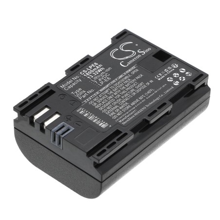 Batterie pour Canon LP-E6 (1800 mAh/13.32 Wh, 7.4 V)
