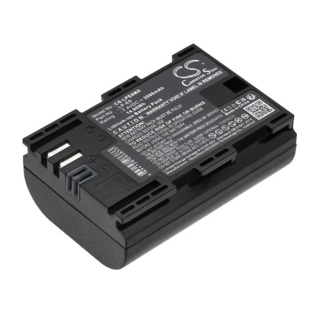 Batterie pour Canon LP-E6 (2000 mAh/14.8 Wh, 7.4 V)