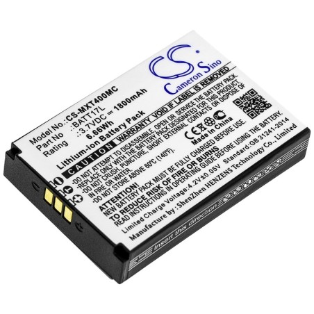 Batterie pour Midland XTC400 (1800 mAh/6.66 Wh, 3.7 V)