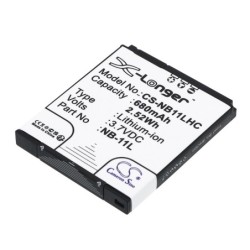 Batterie pour Canon PowerShot A2500 (680 mAh/2.52 Wh, 3.7 V)