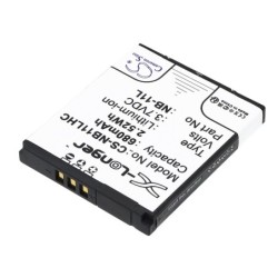 Batterie pour Canon PowerShot A2500 (680 mAh/2.52 Wh, 3.7 V)