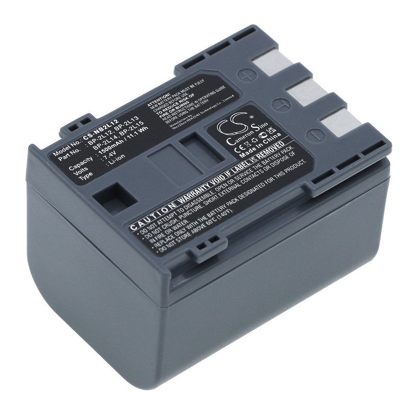 Batterie pour Canon MD150 (1500 mAh/11.1 Wh, 7.4 V)