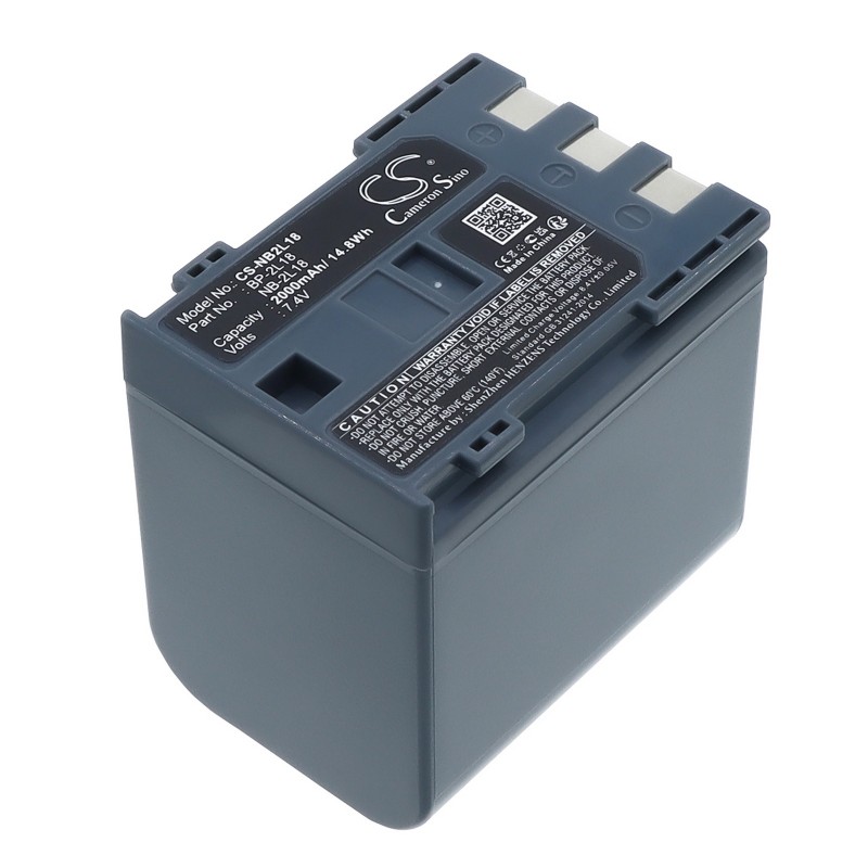 Batterie pour Canon DVM3 (2000 mAh/14.8 Wh, 7.4 V)