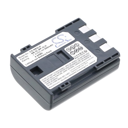 Batterie pour Canon EOS 350D (600 mAh/4.44 Wh, 7.4 V)