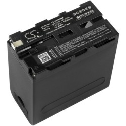 Batterie pour Sony CCD-TR717E (10200 mAh/75.48 Wh, 7.4 V)