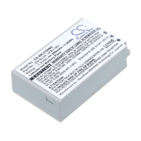 Batterie pour NiKon 1 J5 (500 mAh/3.6 Wh, 7.2 V)