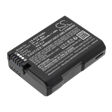 Batterie pour NiKon D3S (1000 mAh/7.4 Wh, 7.4 V)